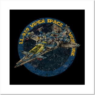 LL 929  viper Space Adventure RETRO Posters and Art